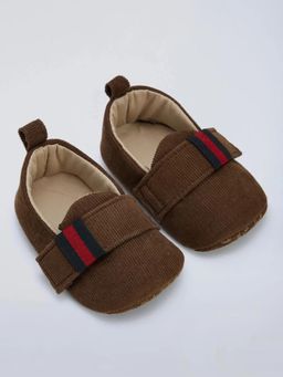 Hopscotch - Textured Striped Cotton Sneakers