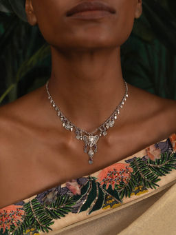 Shaya by CaratLane - The Trail Keeper Elephant Necklace Crafted In 925 Silver