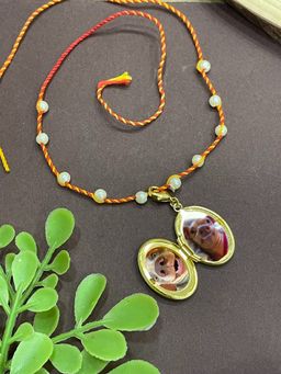 Digital Dress Room - Photo Frame and Pearl Rakhi