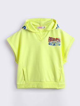 Hopscotch - Extended Sleeve Terry Sweatshirt