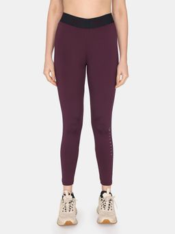 Zivame - Zelocity High Rise Quick Dry Leggings Fig