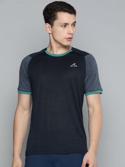 Alcis - Men Colourblock Dry Tech Slim Fit T-shirt