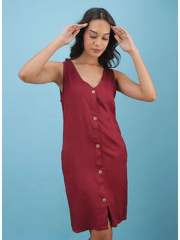 Freehand - Women Red Solid Dress