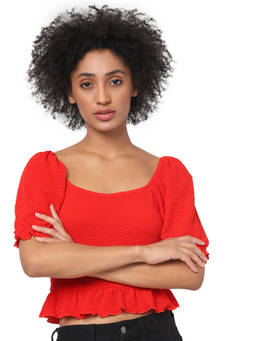 ONLY - Women Casual Red Top