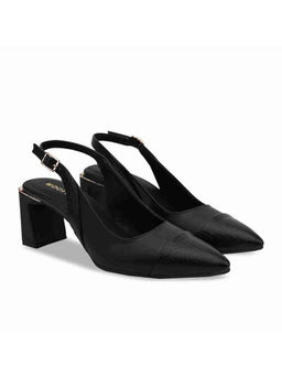 ROCIA - By Regal Black Women Block Mule Block Heels