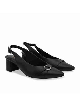 ROCIA - By Regal Black Women Block Heel Mule Block Heels