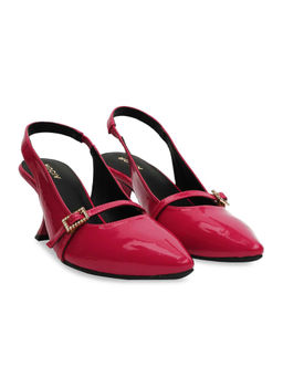 ROCIA - By Regal Pink Women High Mule Heels