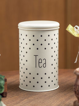 Voncasa - Stylish Ivory Jar Tea