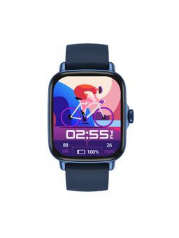 MINIX - Exclusive- Crest 1.69 Inch Bluetooth Calling Watch In Blue Strap