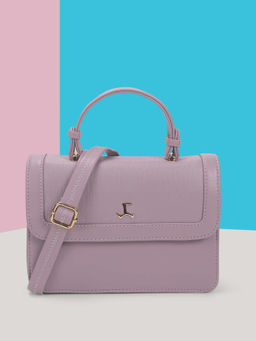 Mochi - Women Lavender Casual Solid Sling Bag