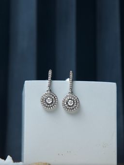 Velvet Imperial - 925 Sterling Silver Angelic Drizzle Drop Earrings