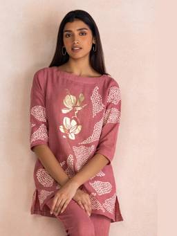 Kaveri - Pink Aurora Mona Top