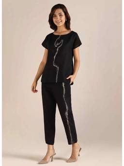 Kaveri - Black Body Line Roots Top
