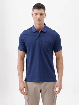 Crocodile - Mens All Over Printed Casual Wear Polo T-shirt