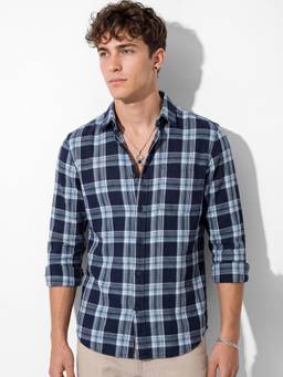 max - Regular Fit Polo T-shirt Print Casual - Blue