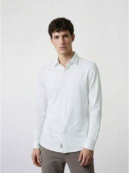 URBAN PERFORMANCE - The Hyperflex Slim Full Shirt - White