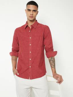 max - Regular Fit Polo T-shirt Print Casual - Red