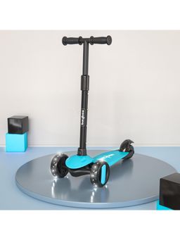 BAYBEE - Light Blue Smart Adjustable Kick Skate Scooter