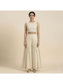 Bcz Style - Beige Women Loose Palazzo