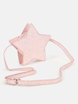 United Colors of Benetton - Girls Pink Embellished Sling Bag