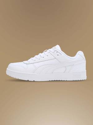 Buy Puma Court Shatter Mens White Sneakers - Image 1