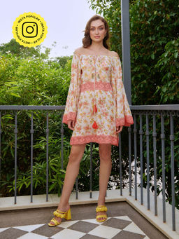 CINCIN Fashion - Peach Ivana Dress