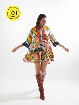 CINCIN Fashion - Orange Cuba Dress