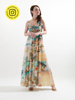 CINCIN Fashion - Multi-color Russel Dress