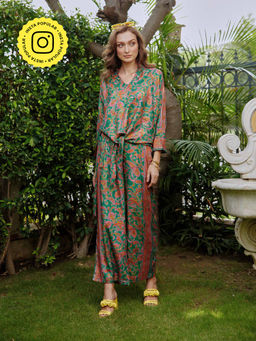 CINCIN Fashion - Green Nore Shirt