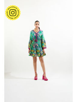 CINCIN Fashion - Manjari Dress Green