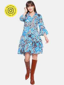 CINCIN Fashion - Tiger Print Short Dress
