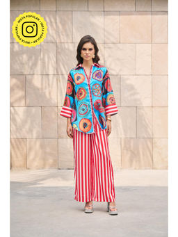CINCIN Fashion - Sunset Carnival Shirt with Pant (Set of 2)