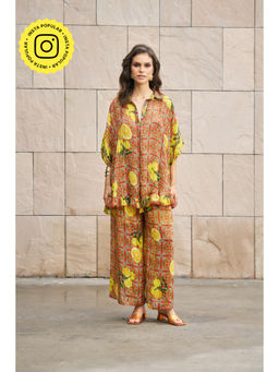 CINCIN Fashion - Citrus Breeze Co-Ord (Set of 2)