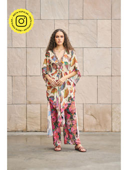 CINCIN Fashion - Umbrella Printed Kaftan with Pant (Set of 2)