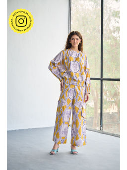 CINCIN Fashion - Golden Hour Harmony Poplin Co-Ord (Set of 2)