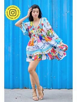 CINCIN Fashion - Rainbow Whisper Mini Dress