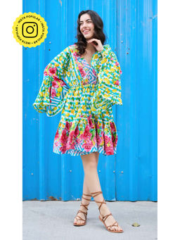 CINCIN Fashion - Eden Stripe Embroidered Dress