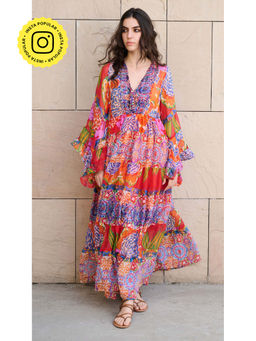 CINCIN Fashion - Boho Radiance Maxi Dress