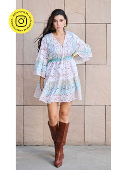 CINCIN Fashion - Starlit Lace Mini Dress