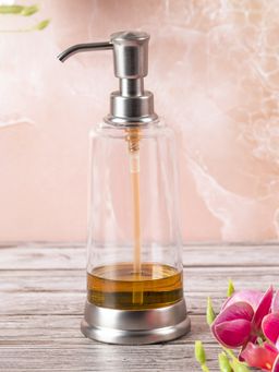 Voncasa - Soap Dispenser, Transparent (360ml)