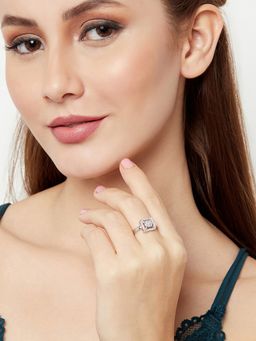 Voylla - Pearly Whites Cocktail Ring