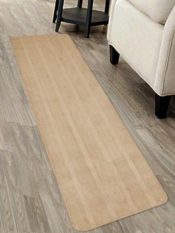 Saral Home - Bedside-Kitchen Runner-Beige-Microfiber-50X180 Cm