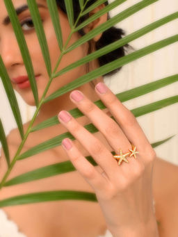 Voylla - Hawaii Starfish Open Finger Ring
