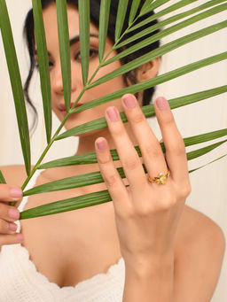 Voylla - Hawaii Plumeria Ring