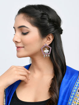 Voylla - Warli Nagada Nagada Baja Earrings