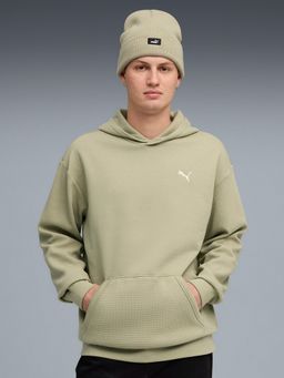 Puma - Men Green Class Men Relaxed Hoodie