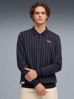 Puma - Men Blue Class Men Polo T-Shirt