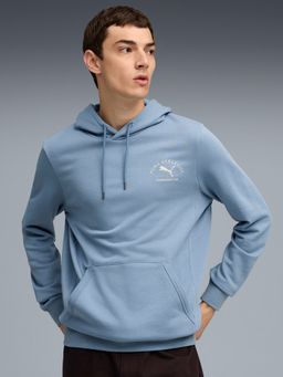 Puma - Men Blue Class Men Graphic Hoodie
