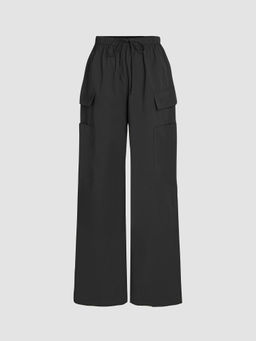 Cider - Cargo Knotted Pocket Wide Leg Trousers