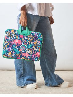 Chumbak - Multi-Color Printed Laptop Sleeve (15 Inch)